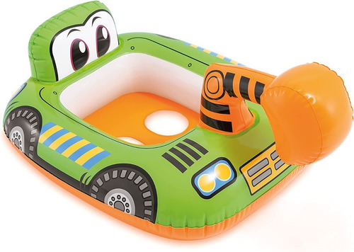 Flotador Inflable Kiddie Camion Excavadora 71 X 57 Cm Intex