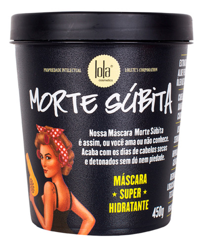Lola Morte Subita Mascara + Cronograma 100ml + Óleo Açaí