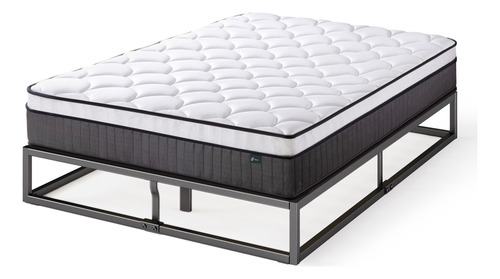 Cama Joseph Zinus Resortes Pocket 1.5 Plazas Long 25cms