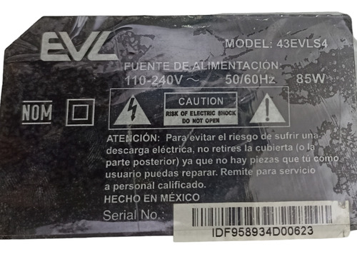 43evls4 Evl Mainboard (Usado)