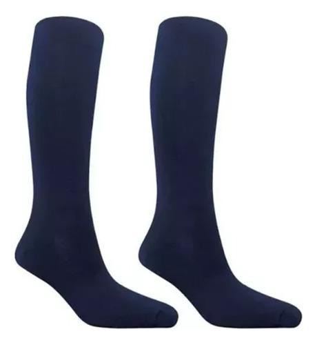 Calceta Escolar Lisa Calcetines Largos Para Uniforme Escolar