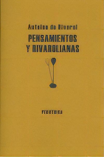 Pensamientos Y Rivarolianas, De De Rivarol, Antoine. Editorial Periférica, Tapa Blanda En Español