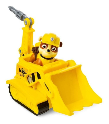 Paw Patrol Rubble Bulldozer Vehiculo Patrulla Canina