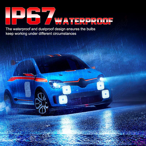P Kit De Faróis Led H11b Superbrillante De 2000 Lúmenes, 55