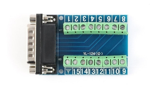 Imagen 3 de 6 de Par Db15 D-sub Rs232 15 Pin Hembra Y Macho
