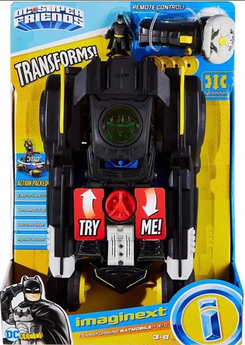 Batimovil Carro De Batman Transformable R c Control Remoto Env o