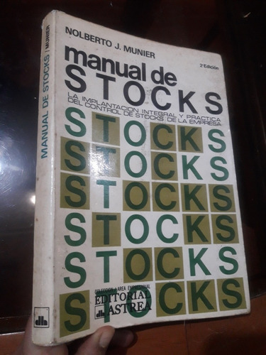 Libro Manual De Stocks De Nolberto Munier