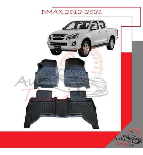 Alfombras Tipo Bandeja Isuzu Dmax 2012-2021