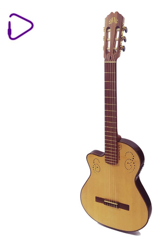 Guitarra Clasica Para Zurdos La Alpujarra 300kinkz Fishman