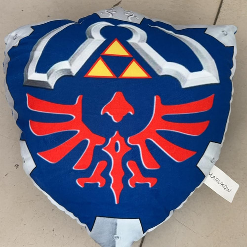 Marukqw Cosplay Hylian Shield - Almohada Suave Y Portátil D