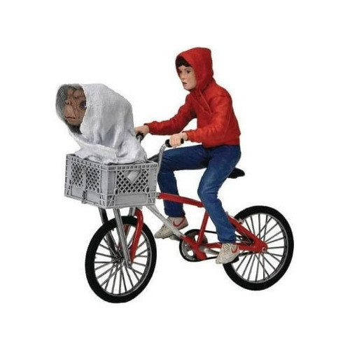 Neca Et 40 Aniversario E.t. & Elliot With Bicycle 