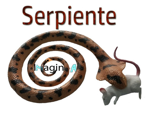 Serpiente Víbora Snakes Animales Rata/rana,juguete,goma *210