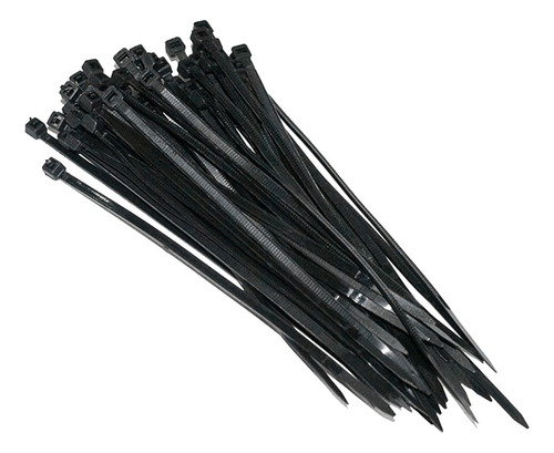 100 Cinchos Negros De 2. 5 X 100 Mm Anker Color Negro