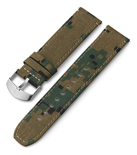 Timex - Correa De Tela (0.866 In), Color Verde