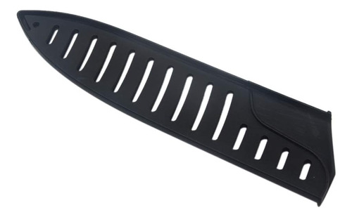 Cubierta Protectora De Plástico Negro Para Cuchillo De Cocin