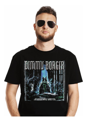 Polera Dimmu Borgir Godless Savage Garden Metal Impresión Di