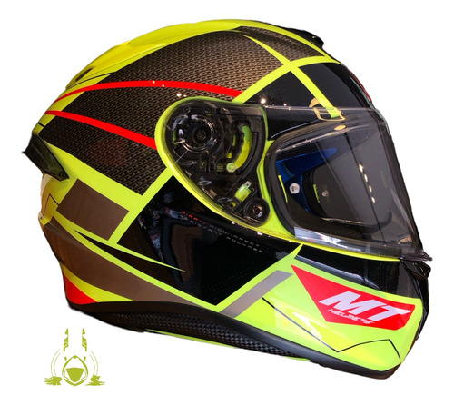 Casco Mt Helmet, Targo Pro Ff106 Rs/motoaccesorios