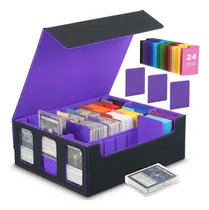 Comprar Caja De Almacenamiento De Cartas Moko Con Soportes De