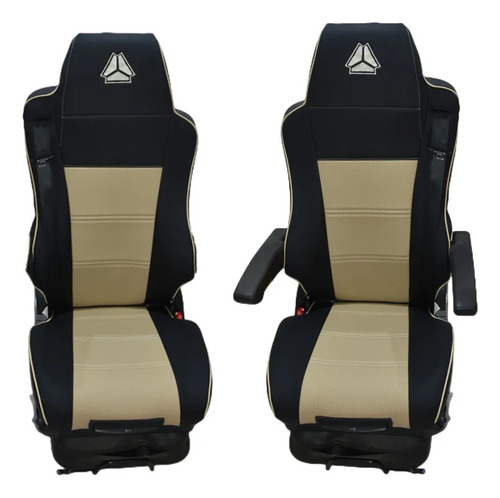 For  Sitrak C7h  Imitation Leather Truck Seat Covers