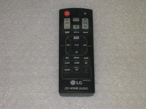 Control Remoto LG Cov30748164 Sin Tapa Para Componente