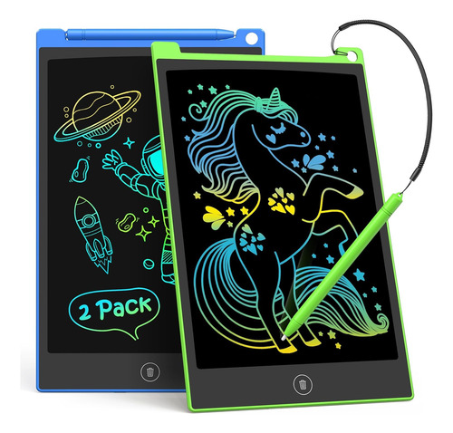 Tableta De Escritura Lcd Tecjoe De 8.5 Pulgadas, Paquete De