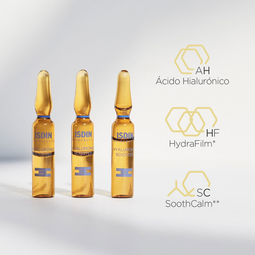 Isdinceutics Hyaluronic Booster 30 Ampollas Hidratantes