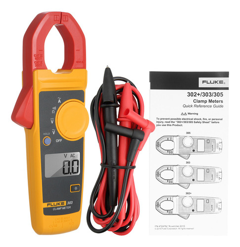 Pinza Amperimétrica Digital F303, Sin Batería