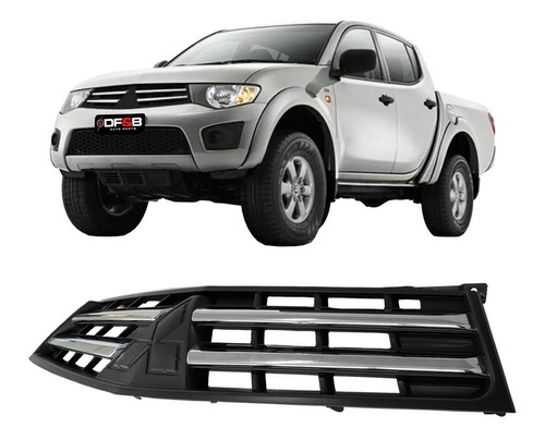 Grade Dianteira Mitsubishi Triton L200 Gl 2012 2013 Á 2017