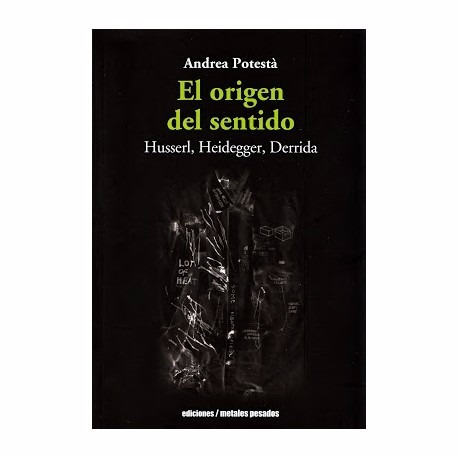 Libro El Origen Del Sentido Andrea Podesta   Nuevo Original