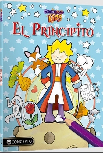 Libro Para Colorear El Principito - Colorearte Kids