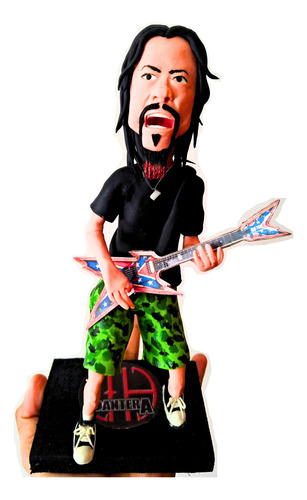 Miniatura Boneco Dimebag Darrel Pantera Rock