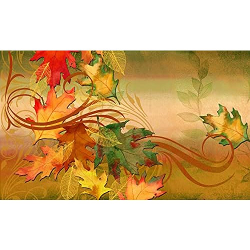 Otoño Aria 18 X 30 Pulgadas Tapete Decorativo Piso Tem...