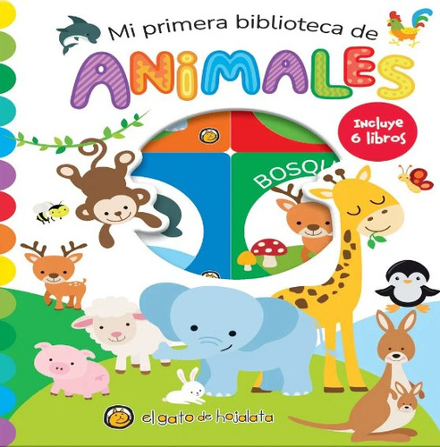 Mi primera biblioteca de animales, de Varios autores. Serie 9878203850, vol. 1. Editorial Penguin Random House, tapa dura, edición 2023 en español, 2023