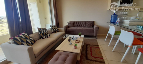 Excelente Depto Amoblado De 3 Dorm., 2 Baños En Algarrobo