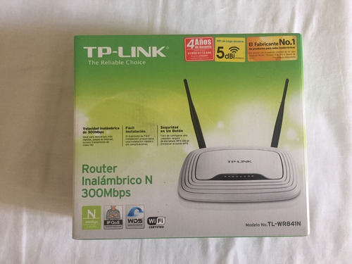 Router Tp-link Tl-wr841n Inalambrico N300mbps Blanco, Usado