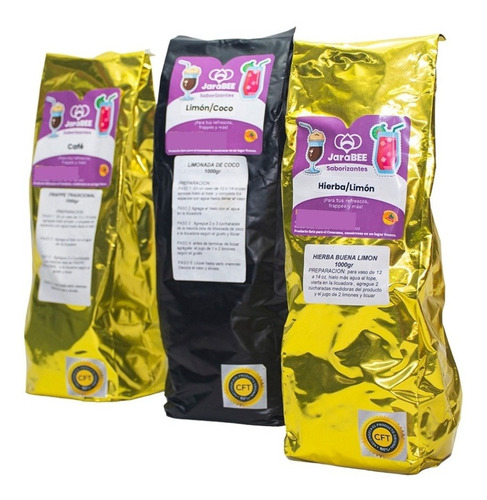Imagen 5 de 7 de Saborizante Para Granizados, Bolsa 1 Kilo - G A $32
