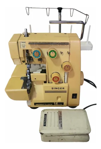 Fileteadora Singer 14u44 Japonesa Para Revisar Maquina Coser (Usado)