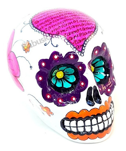 Calavera Mexicana Diseños Propios Únicos! Pintada A Mano