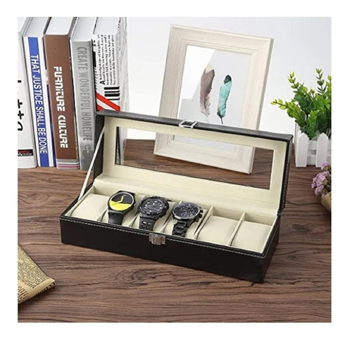 Imagen 2 de 4 de Cajas Para Relojes Maleta Para Joyas Porta Joyas Reloj Cajas