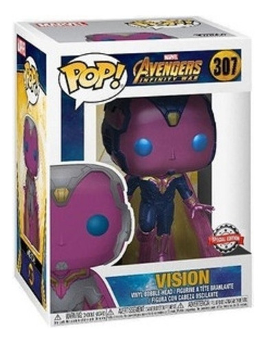 Funko Pop Marvel Avengers Infinity Wars Vision 307