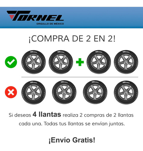 Llanta 175/70r13 Tornel America At909 Ra 82s