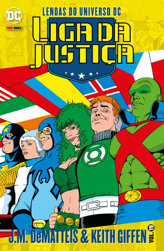 Liga da Justica Vol. 19: Lendas do Universo DC, de DeMatteis, J.M.. Editora Panini Brasil LTDA, capa mole em português, 2022