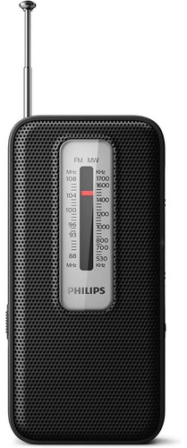 Radio Portátil Philips Am/fm Que Funciona Con Pilas Conector