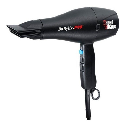 Secadora Babyliss Pro Bnt9000 Pe Have Wave Dry Black 2200w