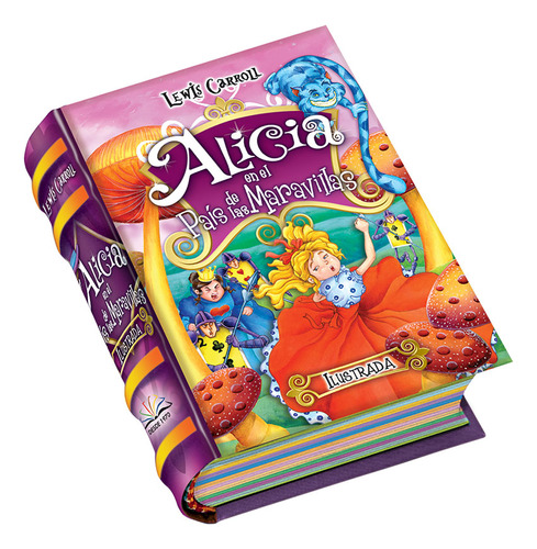 Minibook Alicia En El Pais De Las Maravillas Ilustrada