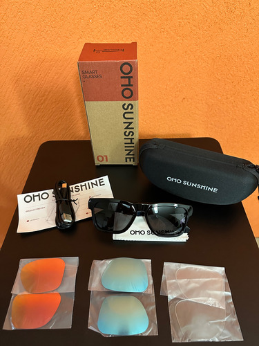 Oho Sunshine Gafas Inteligentes Polarizadas Bluetooth Oho Sunshine Elite Negro A Elegir Negro Negro