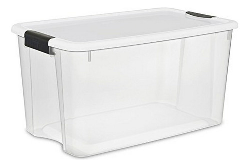 Caja Apilable Con Cierres Seguros, 70 Qt.