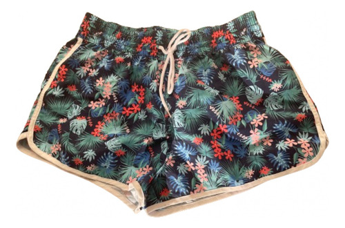 Short Liviano Verano Mujer Diseño Floreado Importados