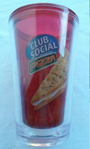 Copo Antigo Biscoitos Club Social Pizza - Parede Dupla - Am