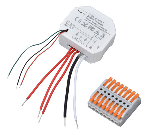 Módulo Domótico Smart Light Wifi Light Control De 3 Elemento